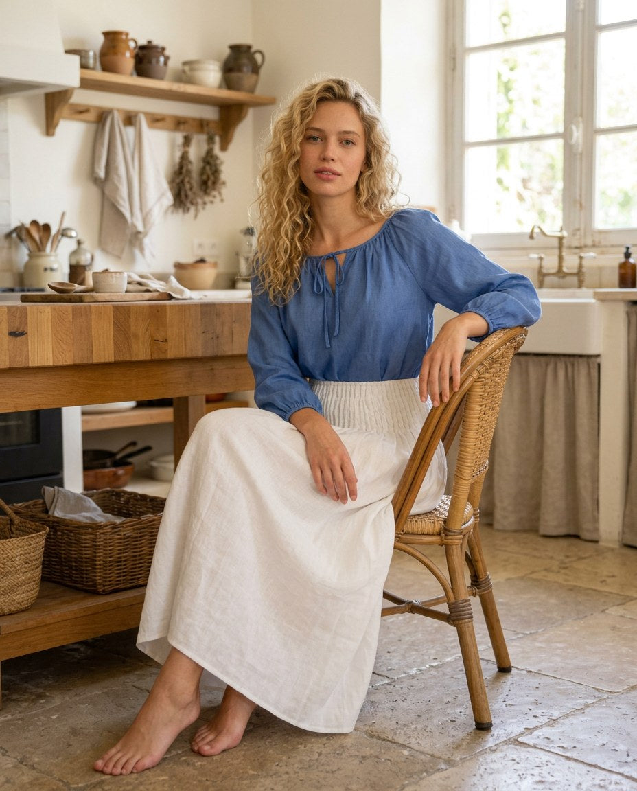 The Market Day Set in Cornflower, lifestyle